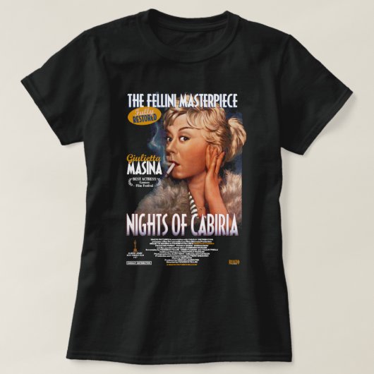 Voor Mannen vrouwen federico fellini Idol T-shirt (Design voorkant)