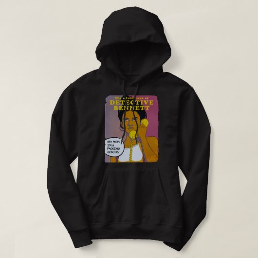 Voor Mannen vrouwen is Bennett Geweldige voor film Hoodie (Design voorkant)