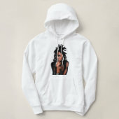 Voor Mannen vrouwen Lauryn Great Hil Vrouw Rapper  Hoodie (Design voorkant)