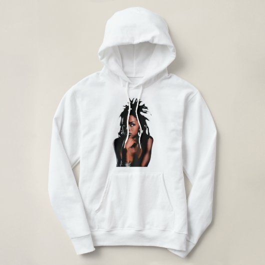Voor Mannen vrouwen Lauryn Great Hil Vrouw Rapper  Hoodie (Design voorkant)