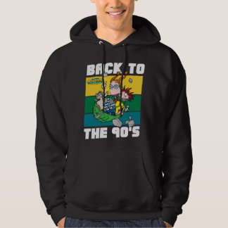 Voor mannen: Wilde Thornberrys Retro kleuren Sm Hoodie