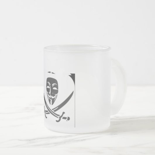 Voor Matglas Koffiemok (Voorkant rechts)