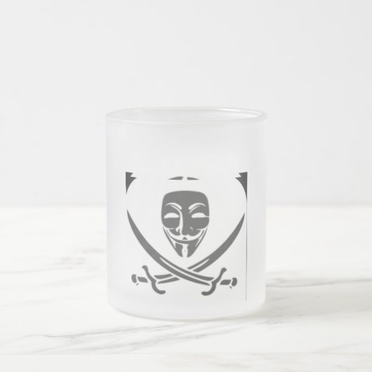 Voor Matglas Koffiemok (Center)