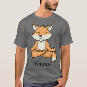 Voor meditatie zonnebloem Breathe Deep wusaaa kalm T-shirt