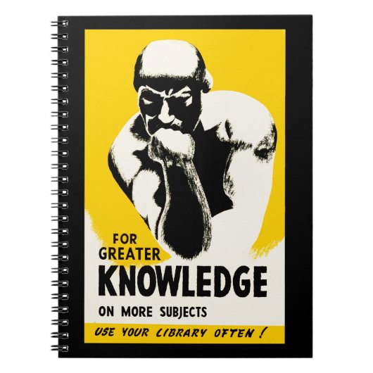 Voor meer kennis notitieboek (Voorkant)