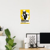 Voor meer kennis poster (Thuiskantoor)