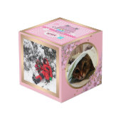 Voor meisje, je foto kubus (Achter hoekig)