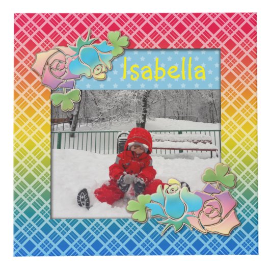 Voor meisje, je foto kubus (Voorkant)