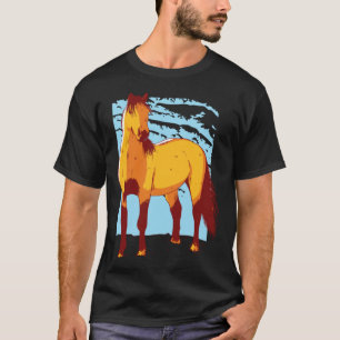 voor Meisjes met Paarden Schattig Mooi Paard T-shirt