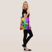 VOOR MIJ CANVAS TAS (Op model)