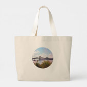Voor mij zal het altijd de Tappan Zee zijn Grote Tote Bag (Achterkant)