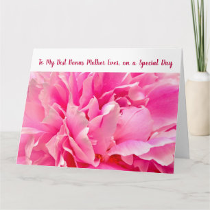 Voor mijn allerbeste bonustante ooit, Liefs Peony  Kaart