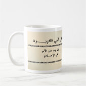 Voor mijn beste mama - Arabisch Koffiemok (Links)