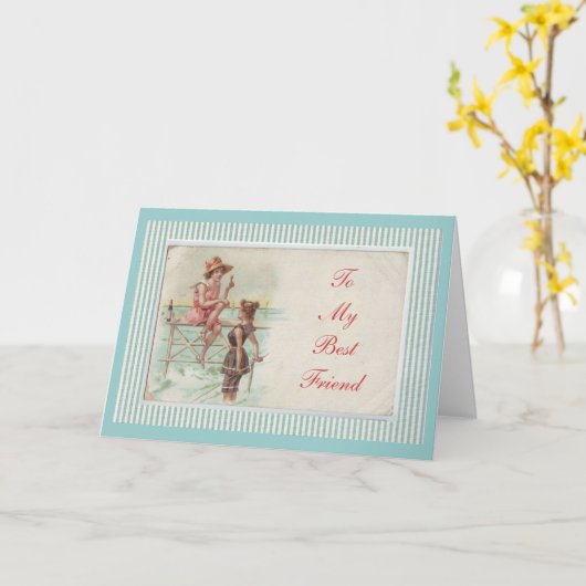 Voor mijn beste vriend Kaart (Gele Bloem)