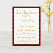 Voor Mijn Bruidegom: Wereld vóór u Kaart (Gele Bloem)