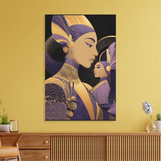 VOOR MIJN DOCHTER #1 CANVAS AFDRUK (Insitu (Woonkamer))