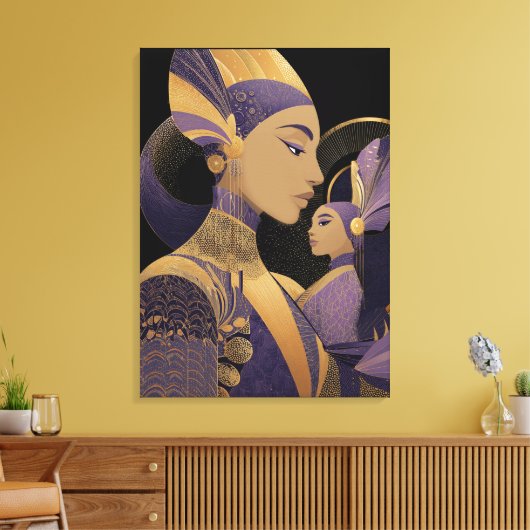 VOOR MIJN DOCHTER #1 CANVAS AFDRUK (Insitu (Woonkamer))