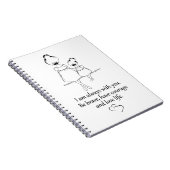 Voor mijn dochter ben ik altijd bij jou Notitieboe Notitieboek (Rechterzijde)