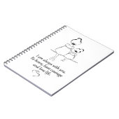 Voor mijn dochter ben ik altijd bij jou Notitieboe Notitieboek (Linkerzijde)