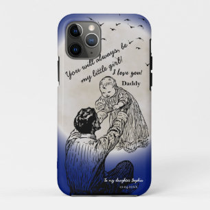 Voor mijn dochter van pappa Emotioneel maanontwerp Case-Mate iPhone Case