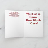 Voor Mijn EX Middeleeuws Wenskaart van de Cartoon Kaart (Binnen)