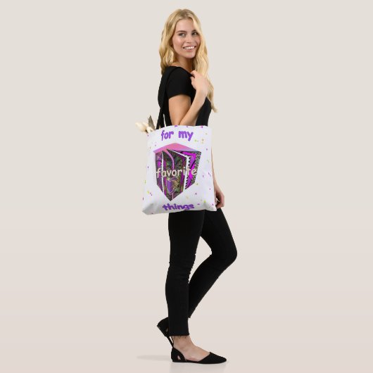 VOOR MIJN FAVORIETE DINGEN TOTE BAG (Op model)