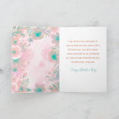 Voor mijn favoriete tante Moederdag Kaart (Binnen)