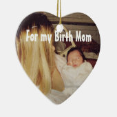 Voor mijn geboorte mam Ornament (Rechts)