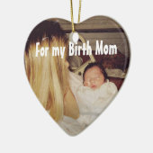 Voor mijn geboorte mam Ornament (Links)