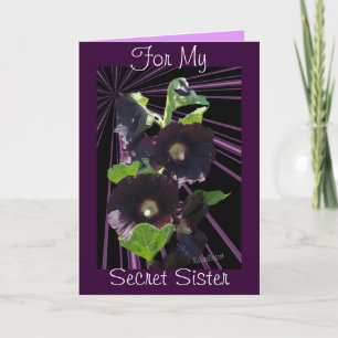 Voor Mijn Geheim zuster-pas om het even welke Kaart