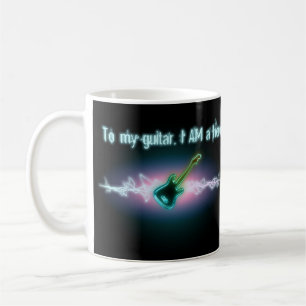 Voor mijn gitaar ben ik een Hero Koffiemok