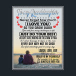 Voor mijn kleindochter, Baby Girl Birthday Gift Id Flyer<br><div class="desc">Voor mijn kleindochter,  Baby Girl Birthday Gift Idea</div>