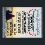 Voor mijn kleindochter, Baby Girl Birthday Gift Id Poster<br><div class="desc">Voor mijn kleindochter,  Baby Girl Birthday Gift Idea</div>