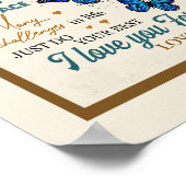 Voor mijn kleindochter hou ik altijd van je poster (Hoek)