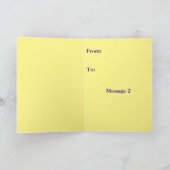 Voor mijn kleine zus bedankkaart (Binnen)