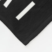 Voor mijn kleine zusje leukemie Kanker Bewustzijn  Fleece Deken (Hoek)