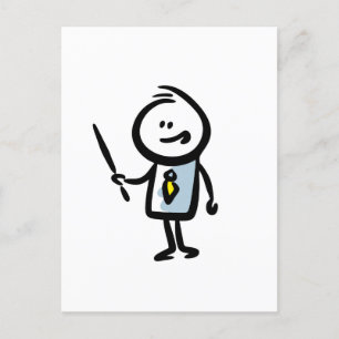 Voor mijn leraar feestdagenkaart