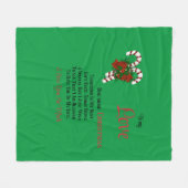 Voor mijn lief Nog een kerst samen  Fleece Deken (Voorkant (Horizontaal))