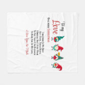 Voor mijn lief nog een Kerstmis samen Fleece Deken (Voorkant (Horizontaal))