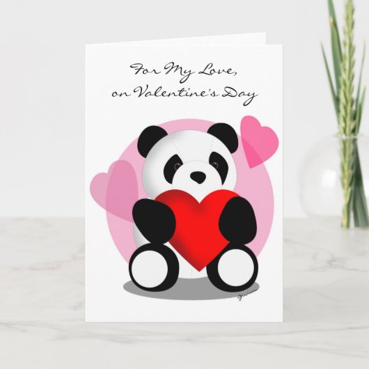 Voor Mijn Liefde Feestdagen Kaart (Voorkant)