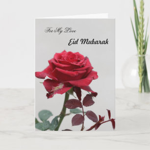 Voor mijn liefde voor Eid Mubarak Kaart
