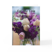 Voor mijn liefdespre-Wedding Kaart