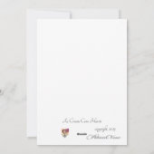 Voor mijn lieve dochter Valentijnsdag Plat Kerstka Feestdagenkaart (Achterkant)