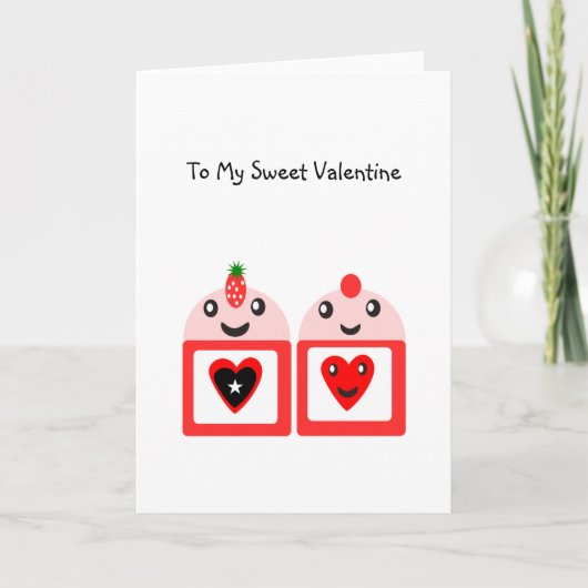 Voor mijn lieve Valentijn Feestdagen Kaart (Voorkant)