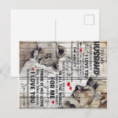 Voor mijn man cadeau | Nieuw huis cadeau | Beste c Aankondigingskaart (Voorkant / Achterkant)