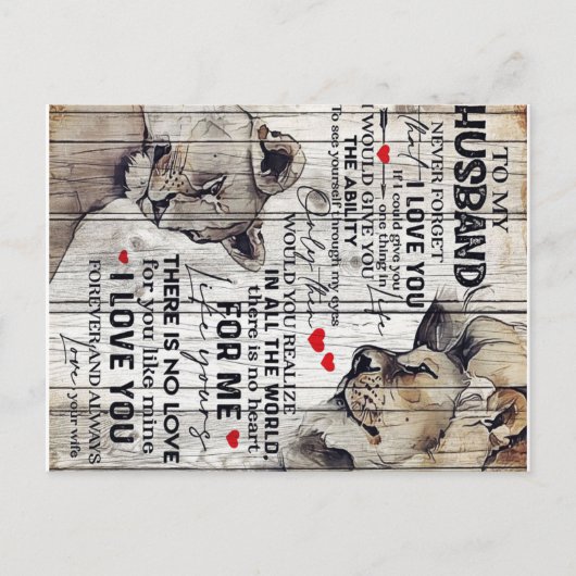 Voor mijn man cadeau | Nieuw huis cadeau | Beste c Aankondigingskaart (Voorkant)