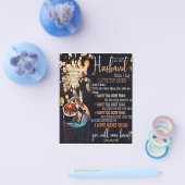 Voor mijn man Decor, schat Love Letter in Flyer (Enkel)