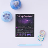 Voor mijn man Decor, schat Love Letter in Flyer (Enkel)