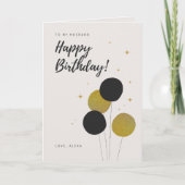 Voor mijn man, fijne verjaardag kaart (Voorkant)