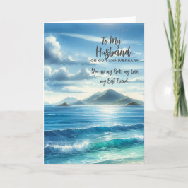 Voor mijn man Jubileum Wenskaart Bedankkaart